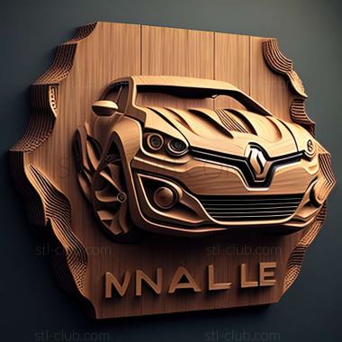 3D модель Renault Mgane (STL)